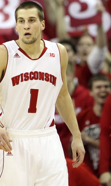 Brust breaks free from slump, helps guide Badgers past Hoosiers